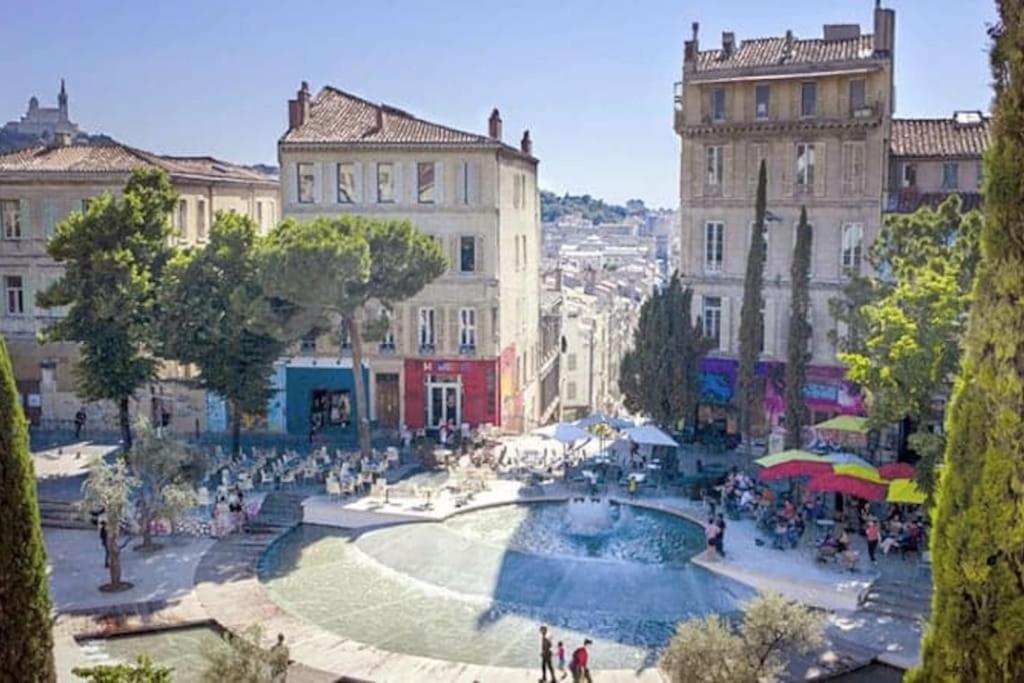 Super T2 Proche Du Cours Julien Apartment Marseille Ngoại thất bức ảnh